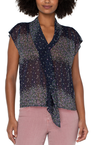 Flutter Sleeve Blouse