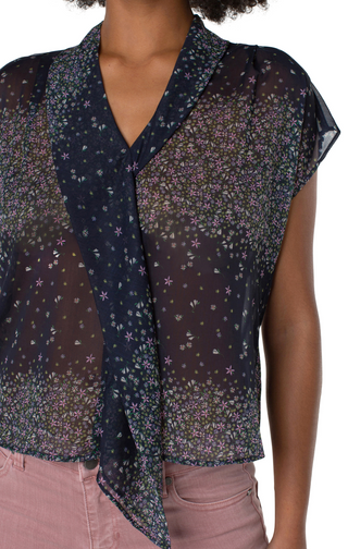 Flutter Sleeve Blouse