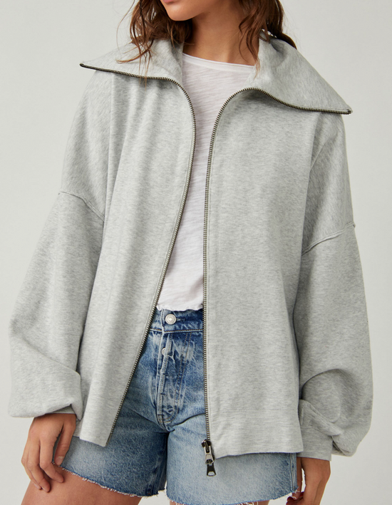 Load image into Gallery viewer, Uptown Cardi Heather Grey
