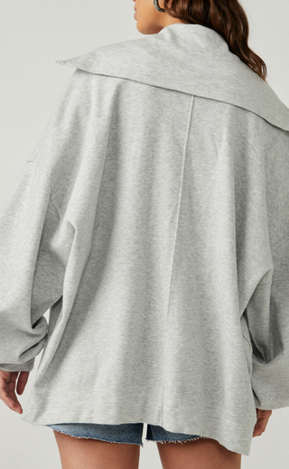 Uptown Cardi Heather Grey