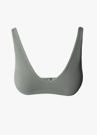 Seamless Bra Velvet Sage