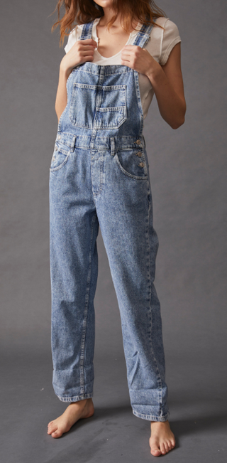 Ziggy Denim Overall Powder Blue