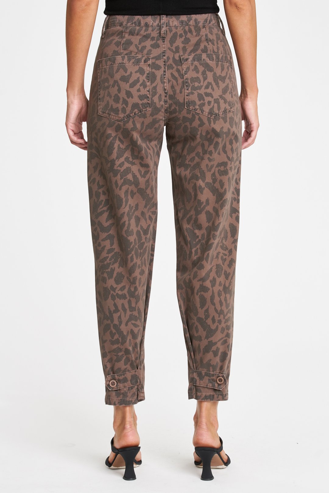 Load image into Gallery viewer, Tammy Trousers Jagged Leopard
