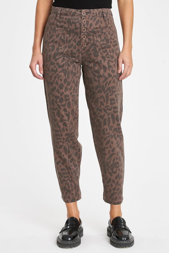 Tammy Trousers Jagged Leopard