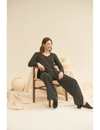 Basil Jersey Sweater Anthracite