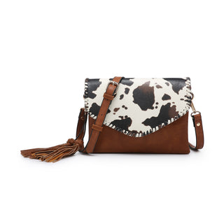 Sloane Flapover Crossbody w/ Whipstitch (All Colors)