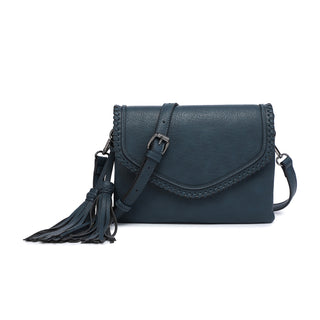 Sloane Flapover Crossbody w/ Whipstitch (All Colors)
