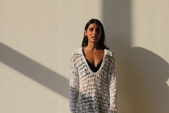 Load image into Gallery viewer, Ines Polo Sweater

