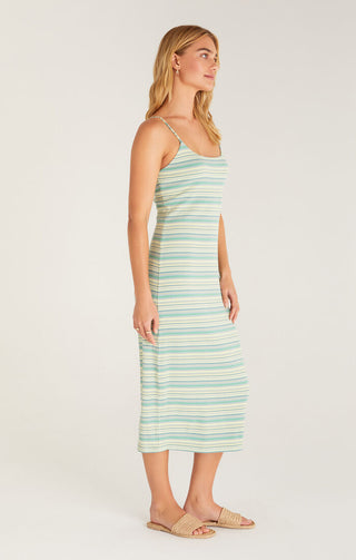 Elie Striped Midi Dress