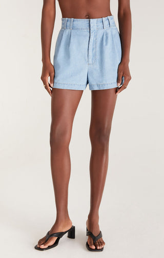 Farah Chambray Short
