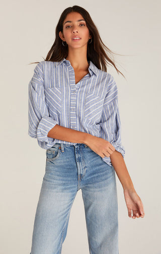 Natalia Button Up Top