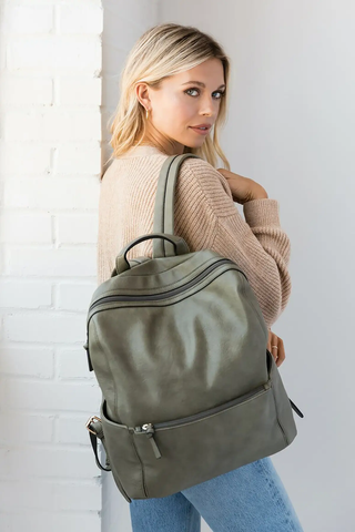 James Backpack Denim Blue