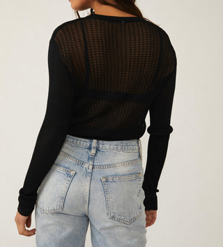 H20 Crew Pullover Black