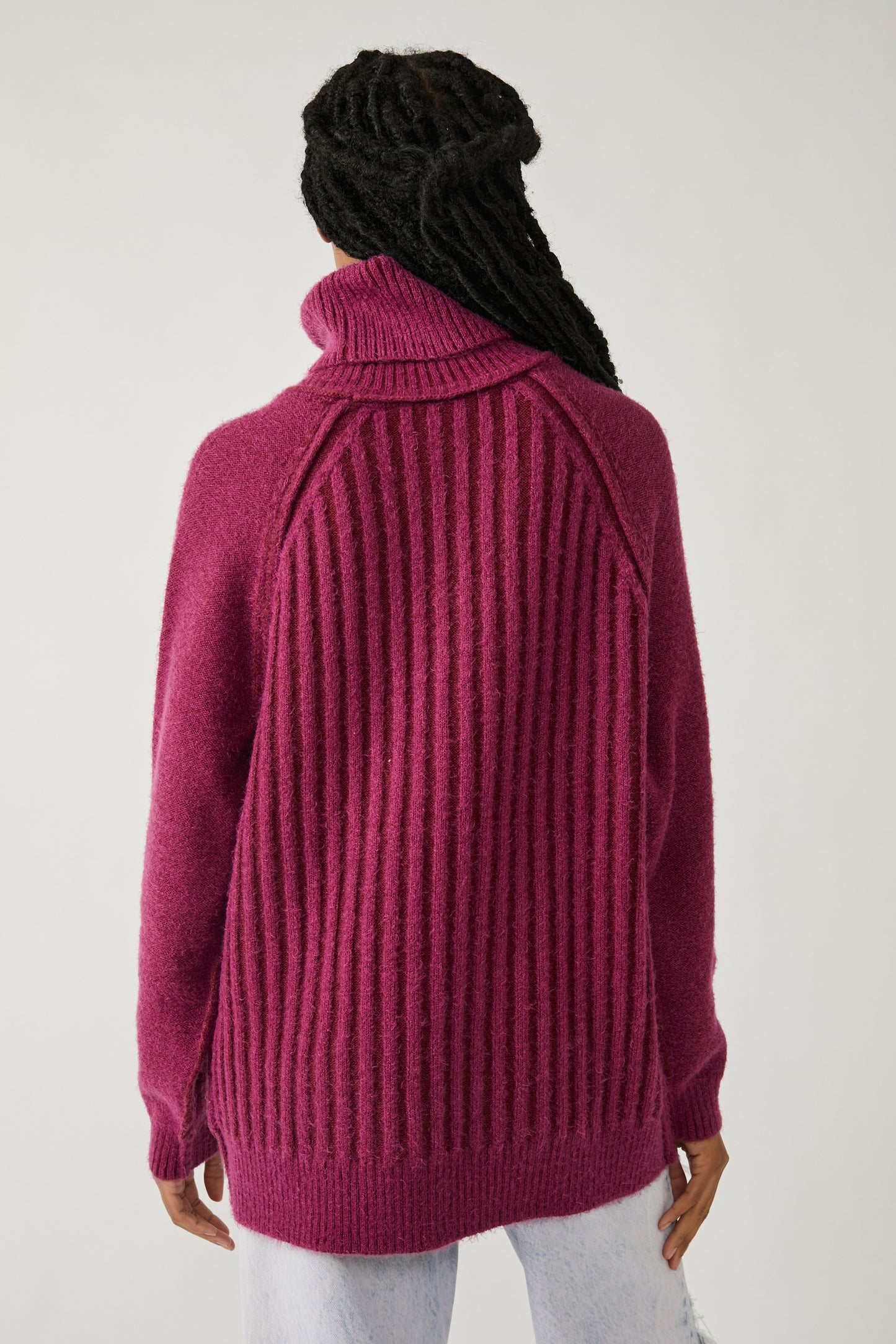 Big City Turtleneck Mulberry