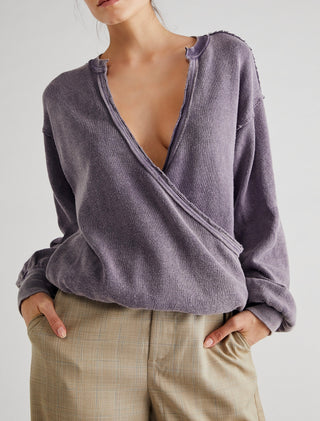 Anyway Tee Fallen Fig