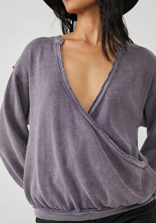 Anyway Tee Fallen Fig