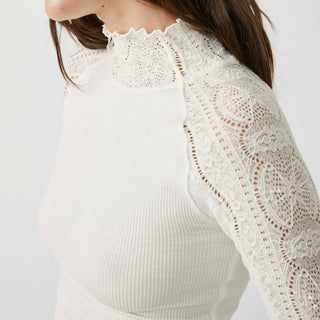 Freddie Top Painted White