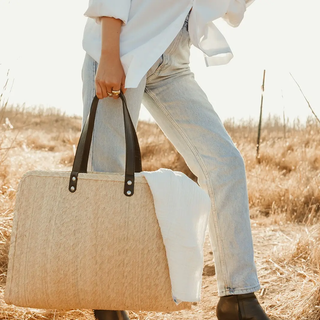 Luna Oversized Straw Tote