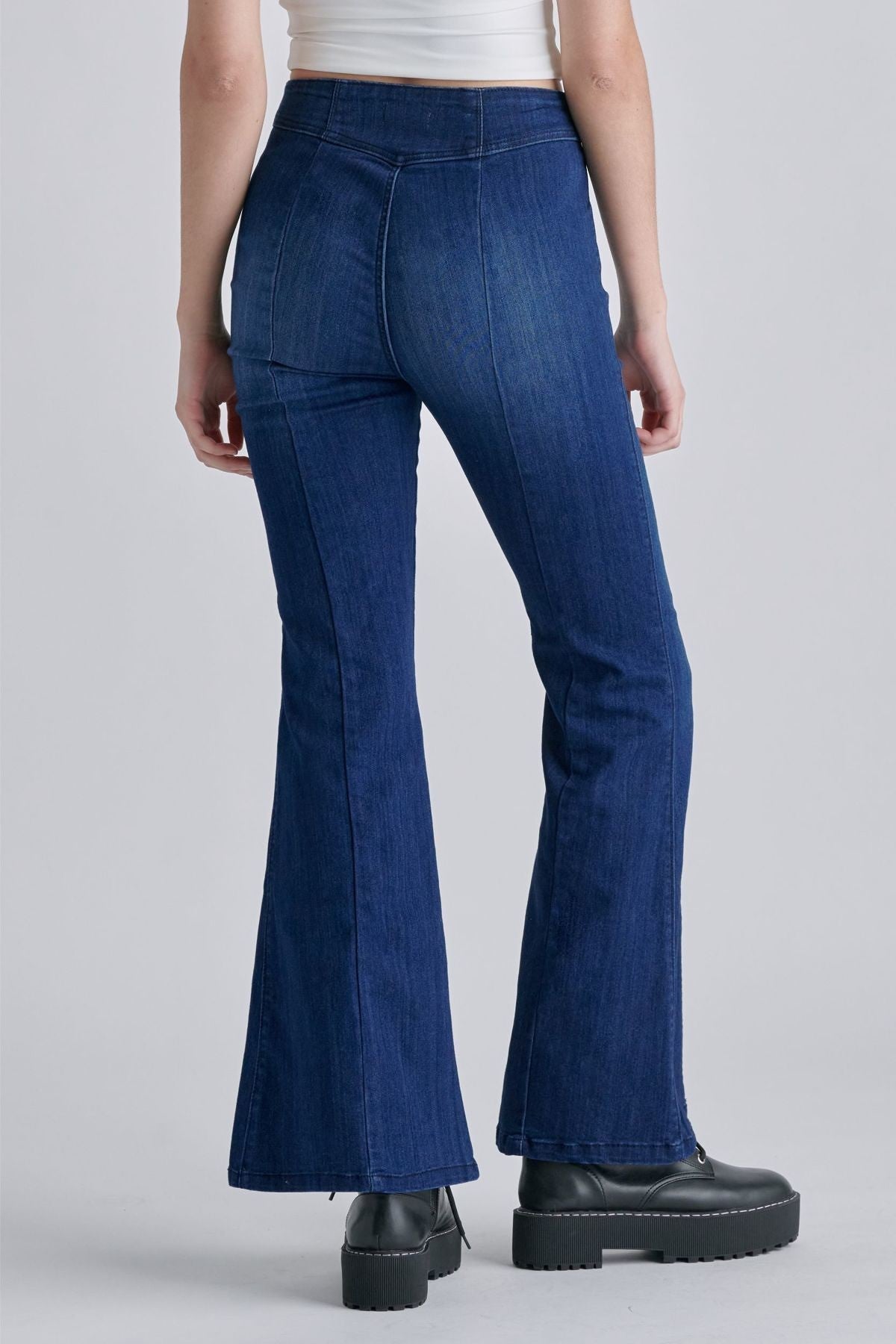 Daisy Flare Pull On Jeans