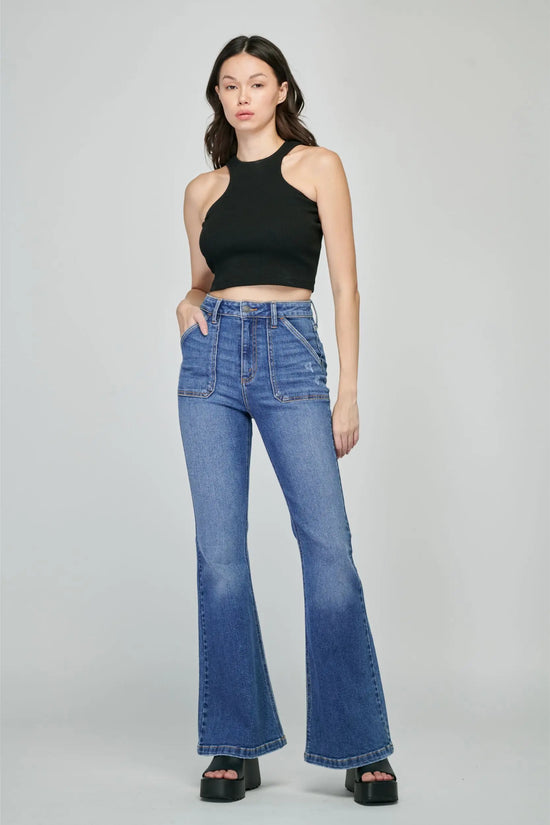 Load image into Gallery viewer, The Avery - High Waist Boot Cut
