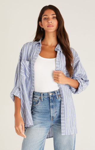 Natalia Button Up Top