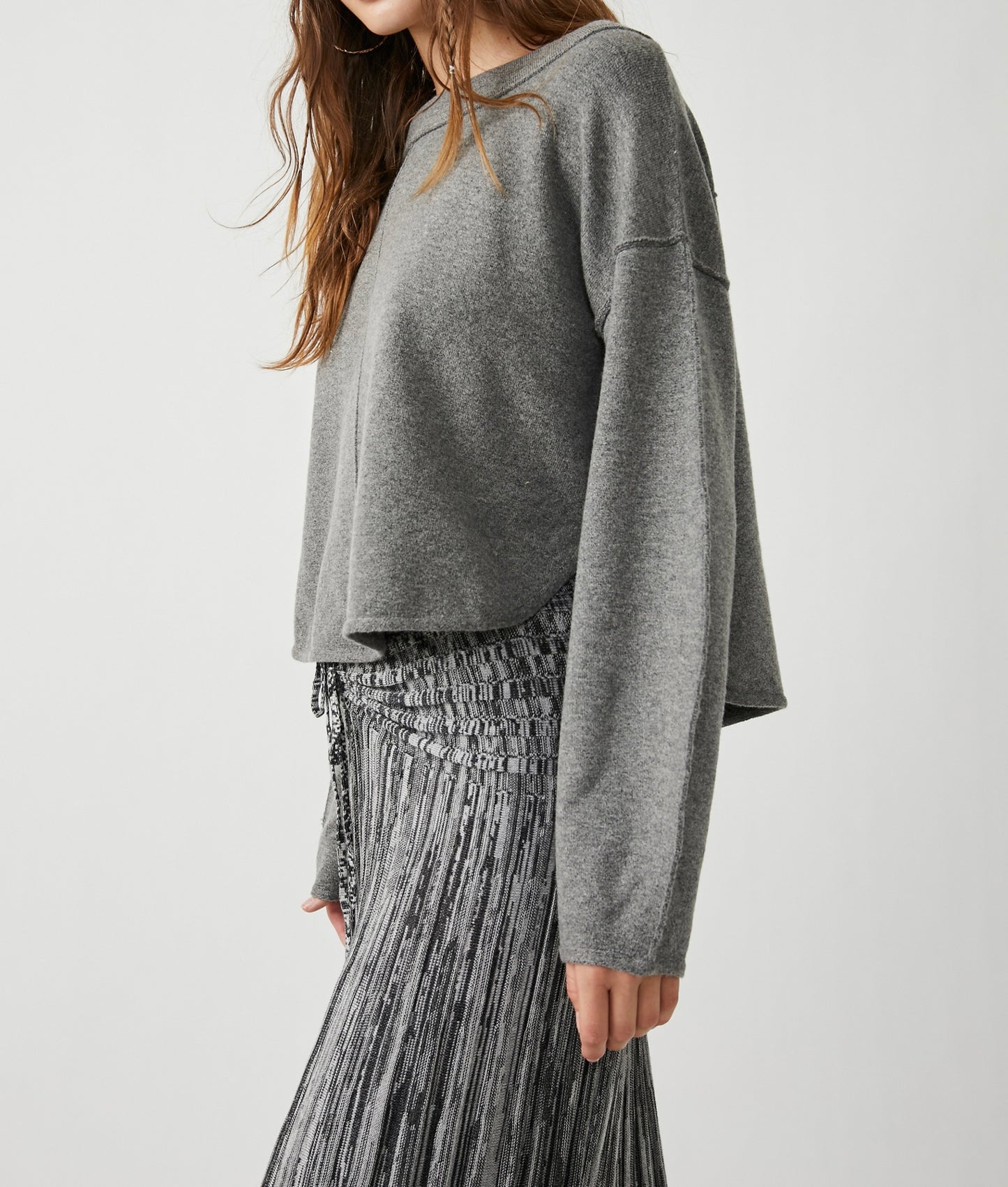 Load image into Gallery viewer, Jamie Sweater Heather Grey
