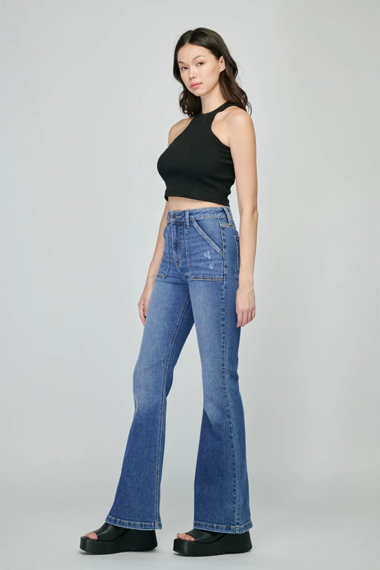 Load image into Gallery viewer, The Avery - High Waist Boot Cut
