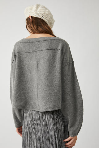 Jamie Sweater Heather Grey