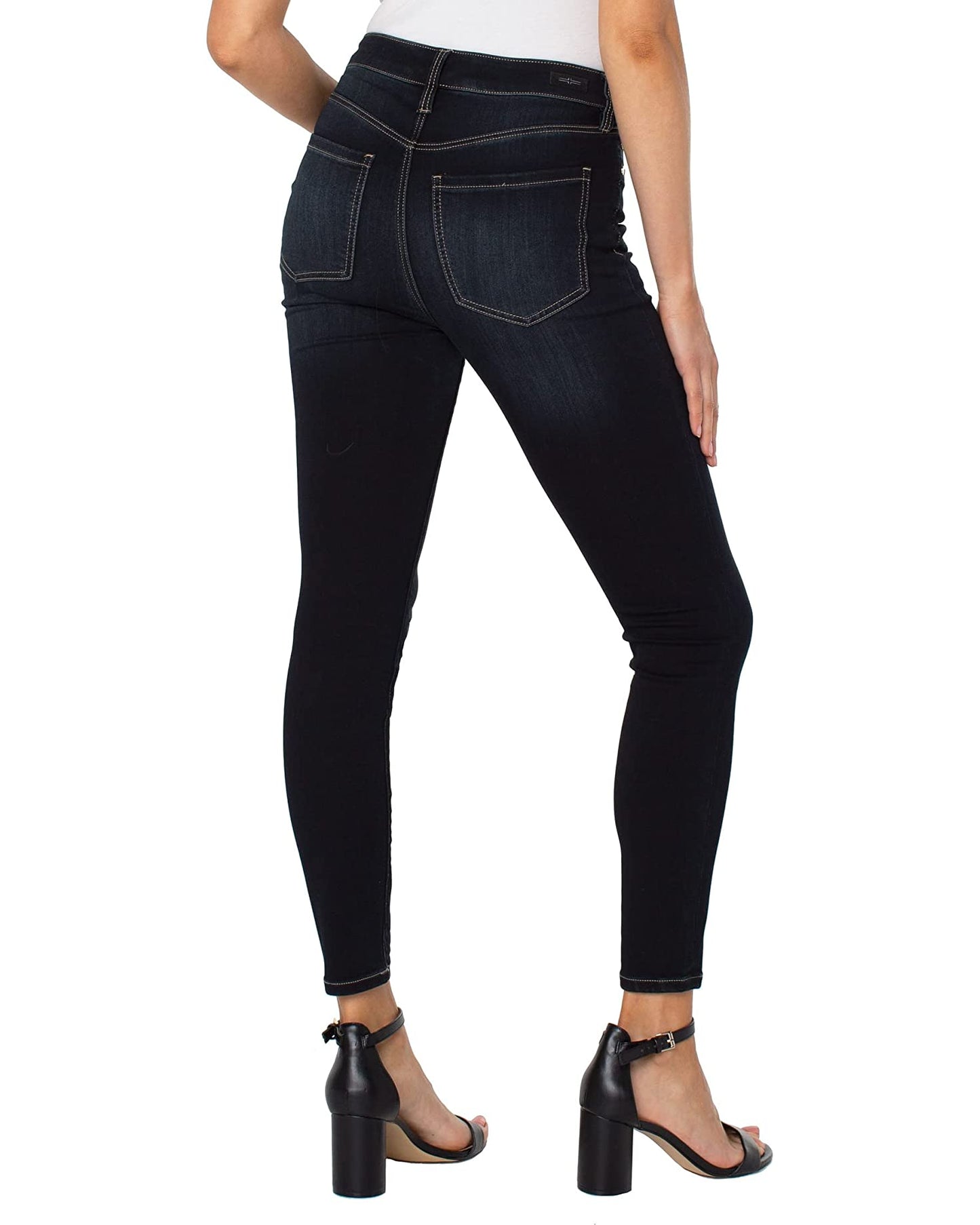 Abby High-Rise Ankle Jeans 28" Cumberland