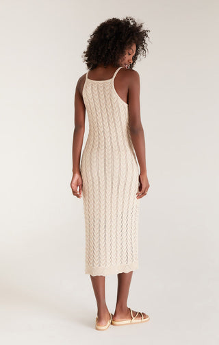 Camille Crochet Midi Dress