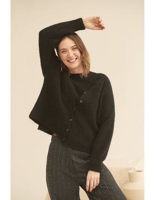 Lichi Cardigan Black